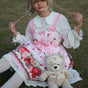 Long-Sleeve Blouse + Pink JSK / L