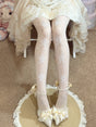 Milky white (actual item is slightly yellow; when worn, it is natural milky white) / One Size