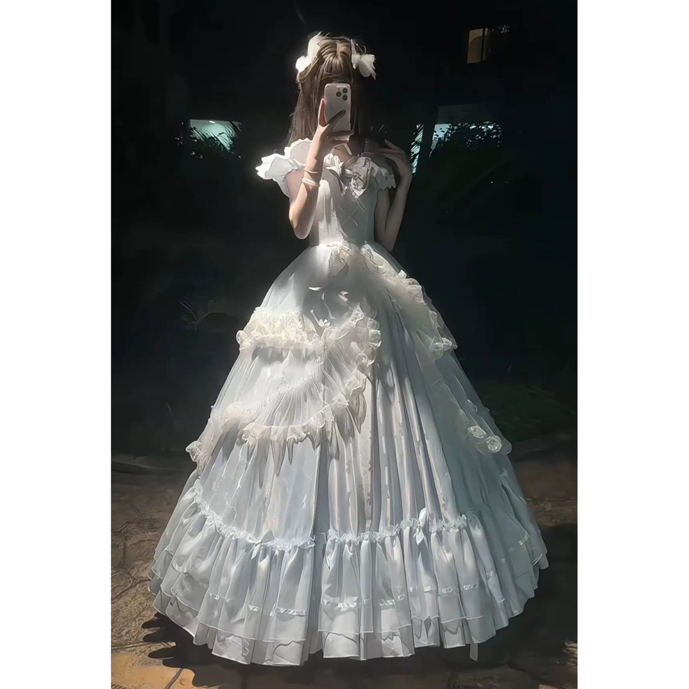 Emoji Dream - Sweet Lolita Ballgown - Pink floor-length formal Lolita