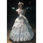 Blue Dress + Collar + Butterfly Train + Petticoat / S
