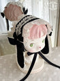 A black bunny ear hairband only