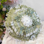 Large - 36 cm+ canopy radius / Green finished parasol - curved handle