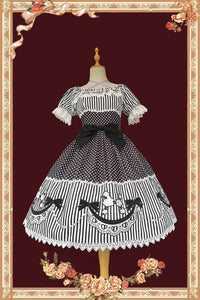 Infanta - Caniche - Robe OP Broderie - Individual Item / OP - Black - White / S