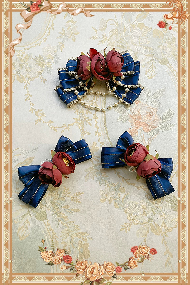 Infanta - Snow White - Velveteen Top & Layered Skirt Set