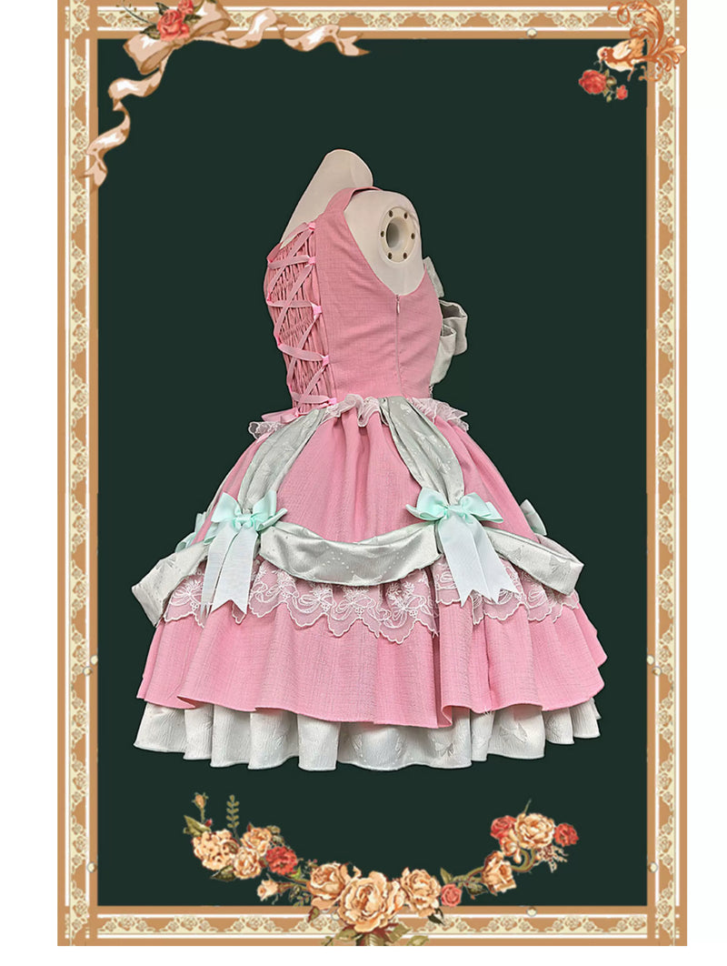 Infanta - Gift Box - Lace-Up Ruffle JSK & Accessories