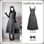 Long vest dress 2-piece set (long vest dress + bow hair accessory), pre-sale, shipping gradually from October 7 / S