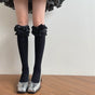 Black mid-calf / One size (fits sizes 35-39)
