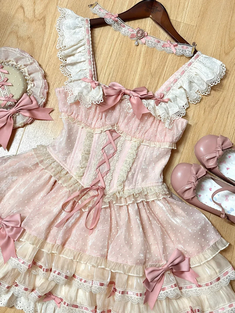 Little Froufrou Butterfly Lolita JSK Dress - view 7