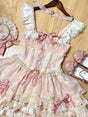 Little Flutter strappy dress (train bow) / S