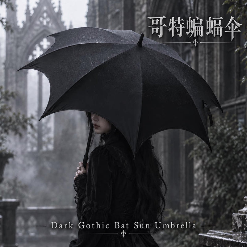 Independent Brand - Gothic Tiered Pagoda Lolita Parasol - product image 11