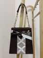 Embroidered small square bag (in stock)