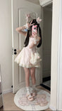 Pink JSK (length adjustable) / S (95-105 jin)