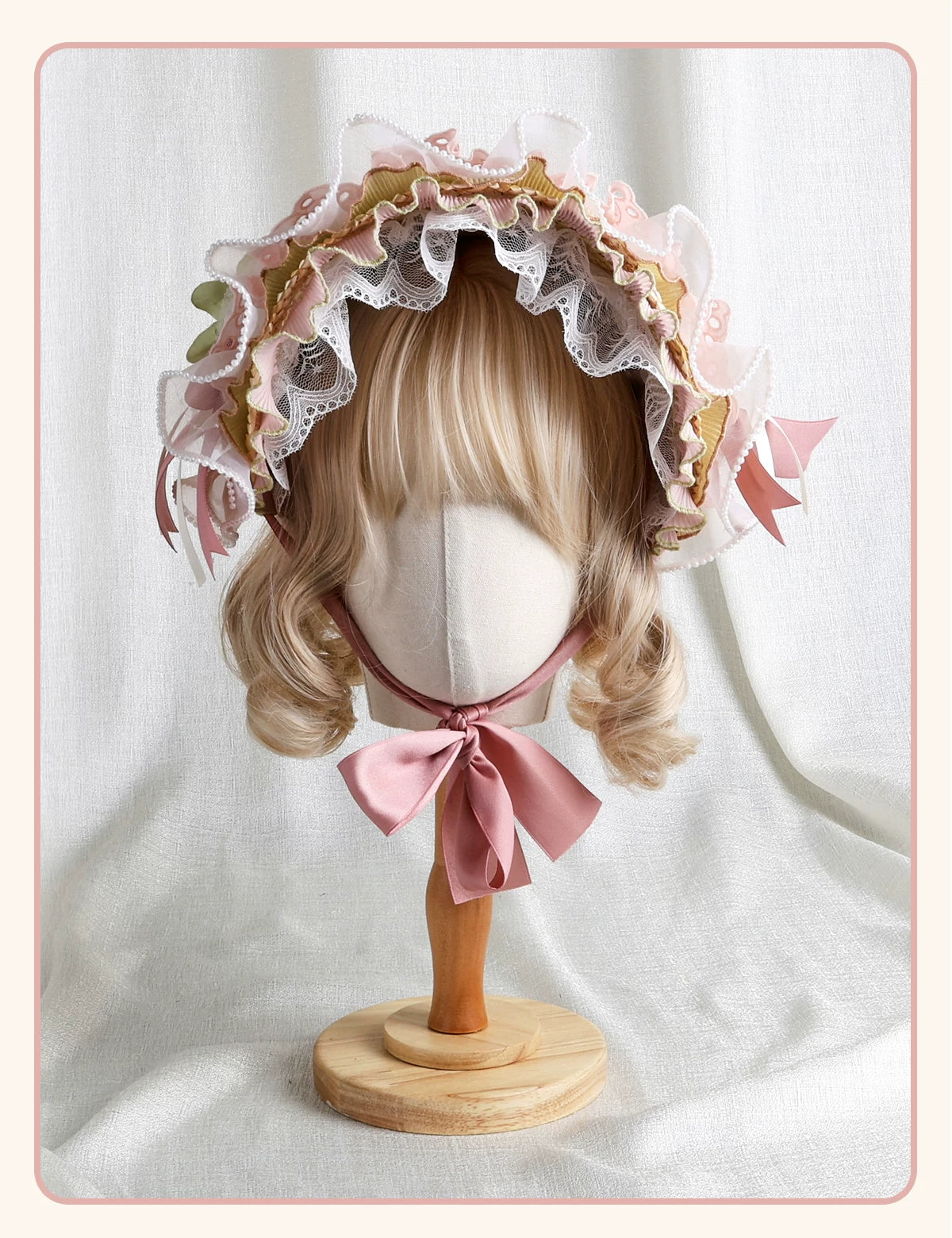 Stardust Rose - Garden Bouquet - Floral Hat and Headband Selection