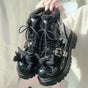 Mirror Black / 34 - Internal Length 220 mm (Outsole Marked 35)