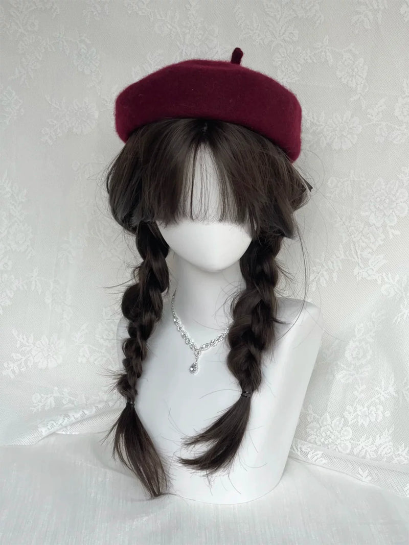Layered long wig with straight bangs - view 5