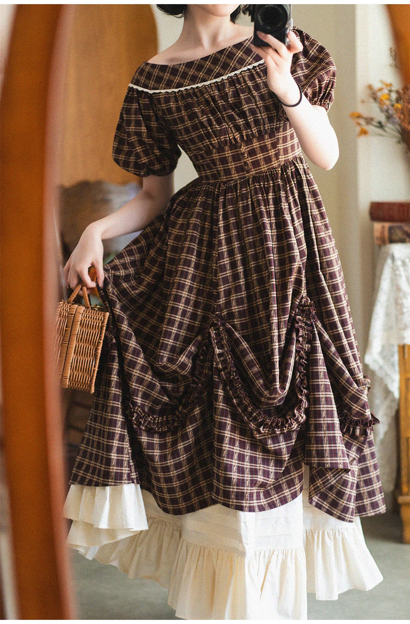 Forest Wardrobe - Forest Picnic - Ruffled Cotton Lengthening Underskirt - 6