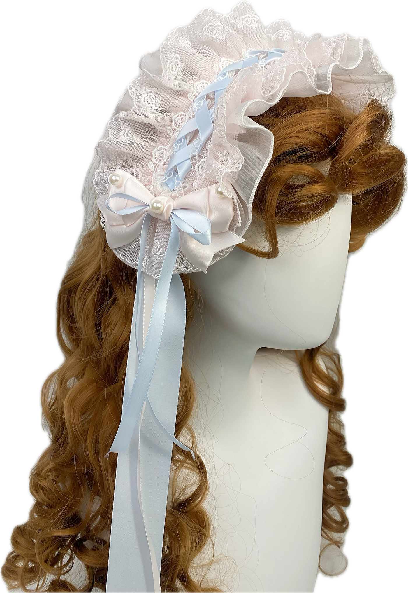 rosedecheese - Misty Reverie - JSK Dress with Layered Lace and Blue Bows