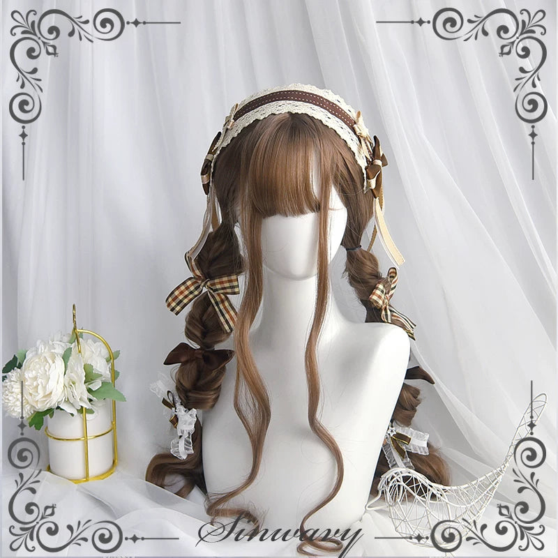 Sinwavy beige long-curl Lolita wig - view 3