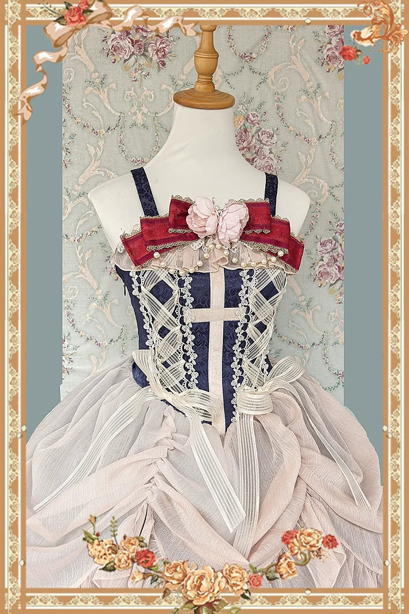 Lilith's Cage - Gothic Lolita JSK Dress & Blouse