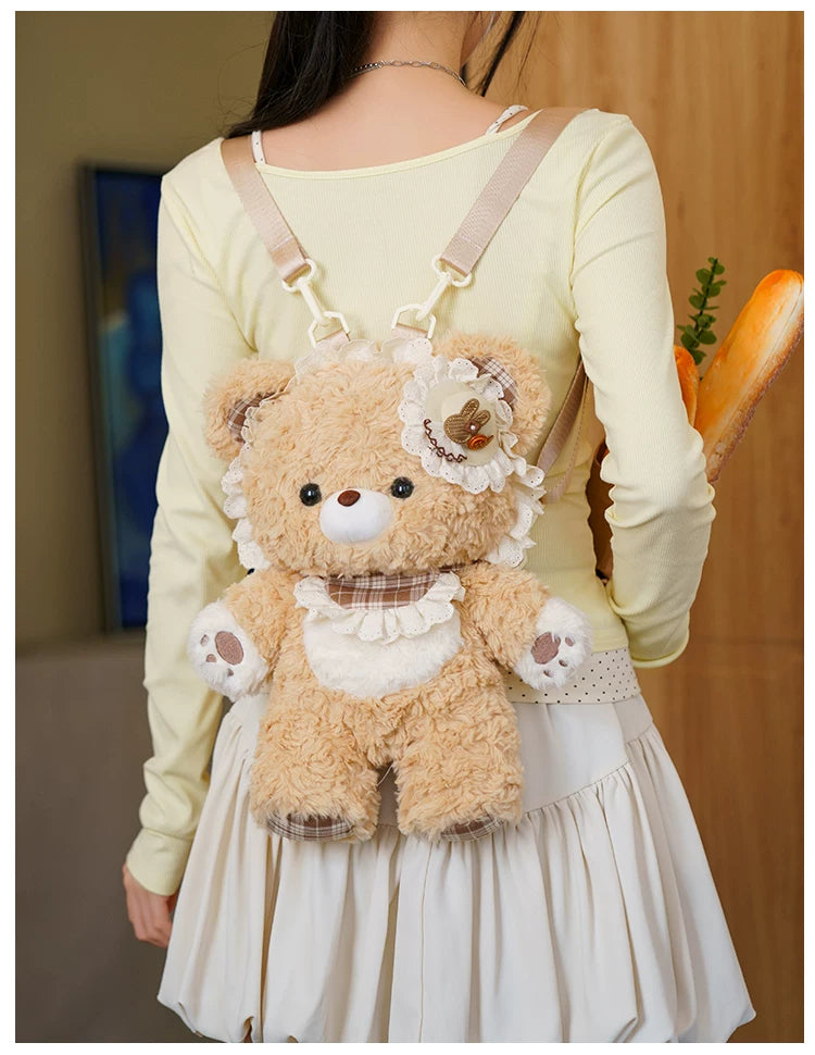 LambGuli - Little Bear Guli - Plush Bear and Rabbit Bags