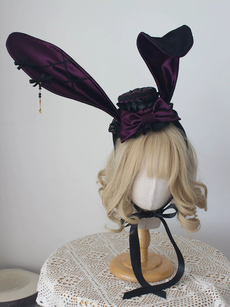Deer Girl Handmade - Brulee Rabbit - Rabbit-Ear Headwear with Shapeable Ears