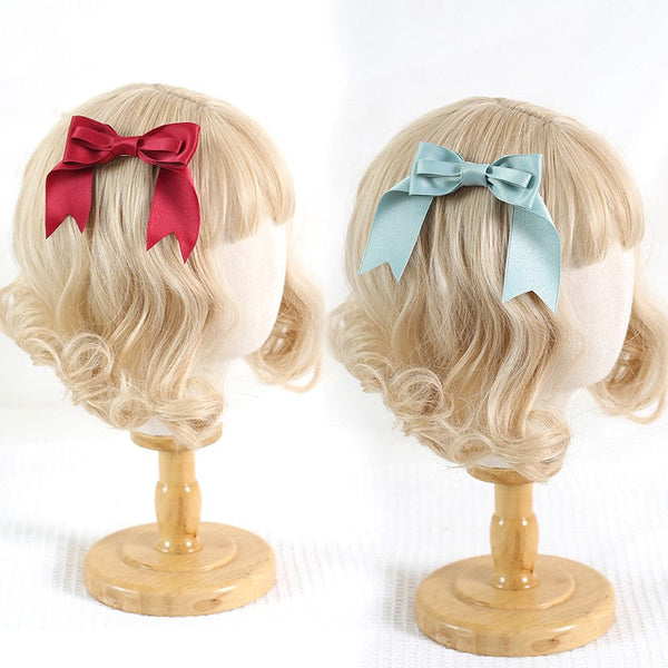 Xiaogui - Kawaii J-fashion Lolita Bow Clip - Headwear