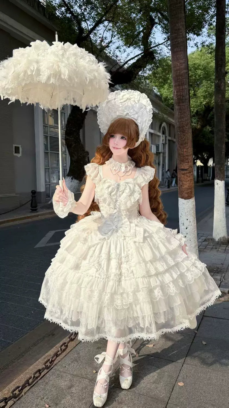 Miaolin Original - Rose Oath - Sweet Lolita JSK dress