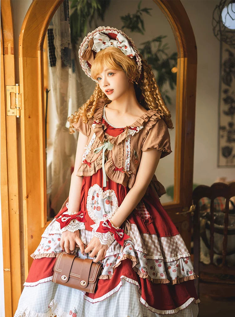Baozi Pig - South Town Cherry - Cherry-Motif Headwear in BB Hat or BNT Styles