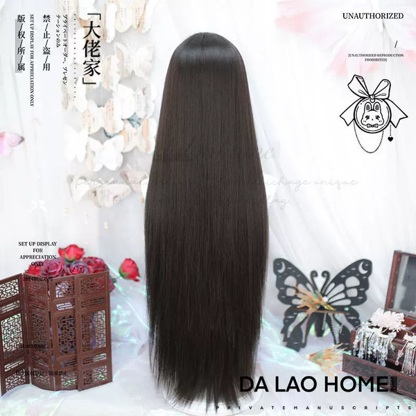 Dalao Home long twin-tail wig colour options - view 1