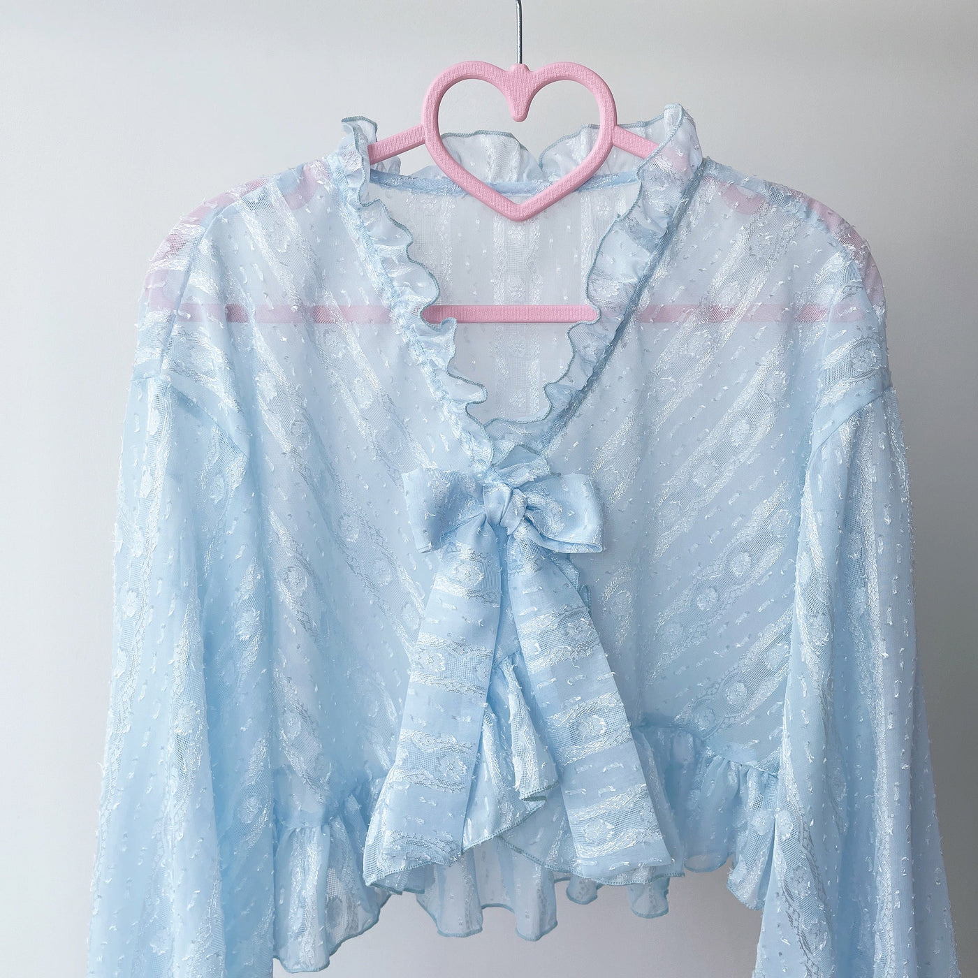 Sakurada Fawn - Chiffon Puff Sleeve Lolita Cardigan - Outerwear