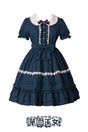 S / dark blue