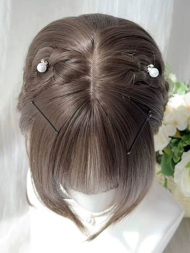 Kunkun Fish braided bun Lolita wig - view 3