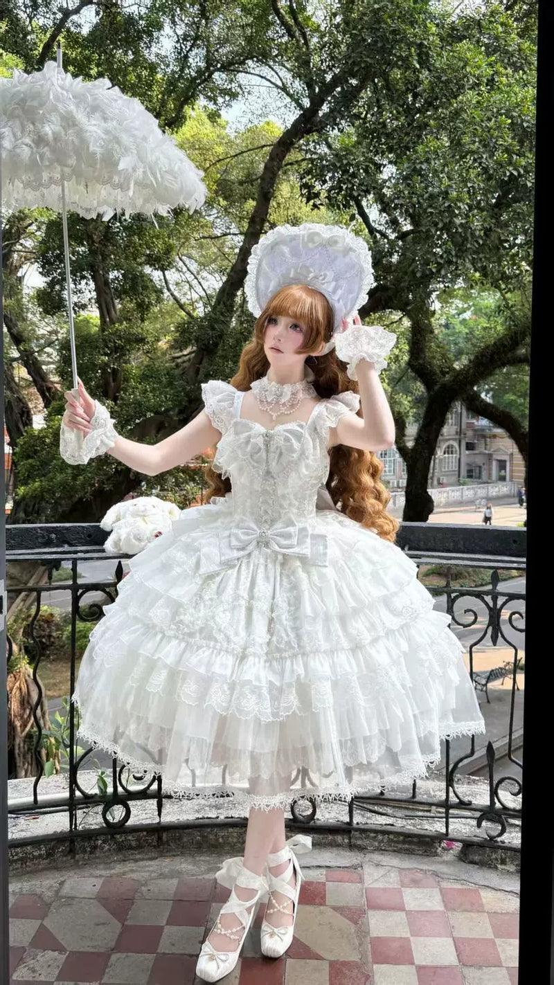 Miaolin Original - Rose Oath - Sweet Lolita JSK dress