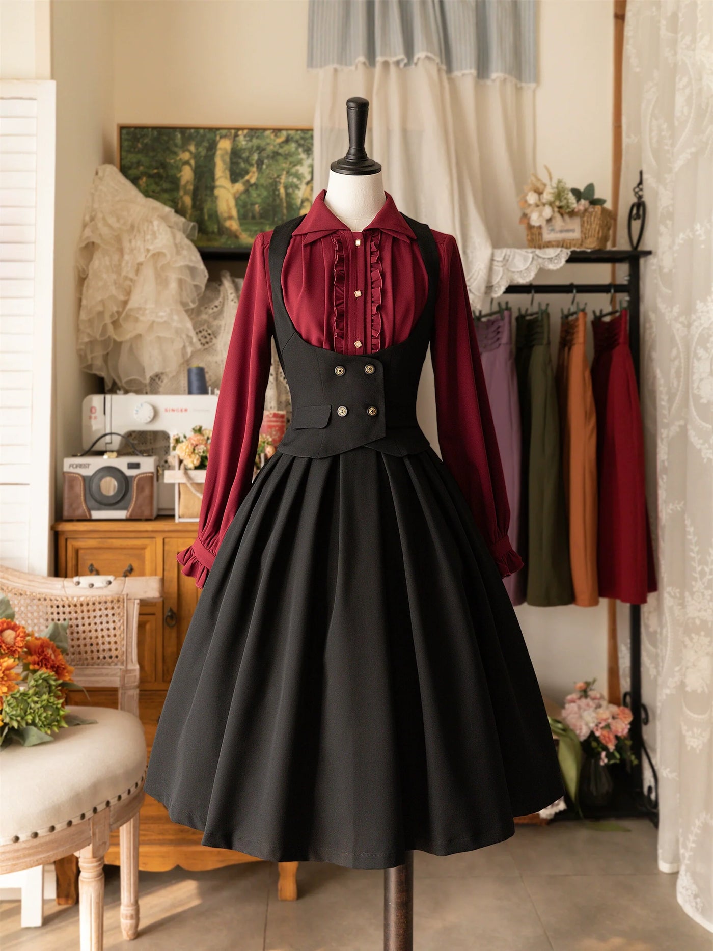 Forest Wardrobe - 4.0 Chest Support Vest Elegant - Autumn/Winter Vest Outerwear