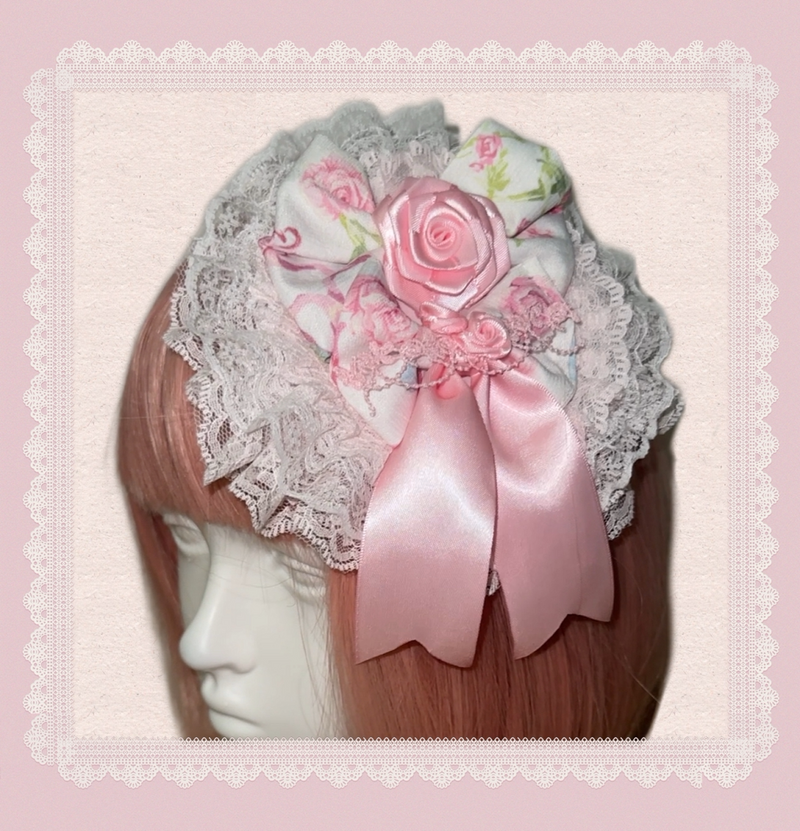 Tata Long Ear - 2025 Spring Vintage Floral Lolita - Tiered sweetheart