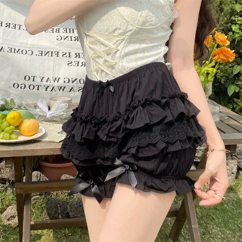 Sugar Girl - Daily Lolita Bloomers - Lace Leggings for Summer Wear Other Surprise