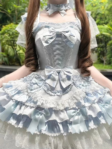 Creamy - Blue Ballet - souprava modrých princeznovských šatů