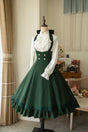 S / Dark Green - Striped JSK Only