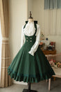S / Dark Green - Striped JSK Only
