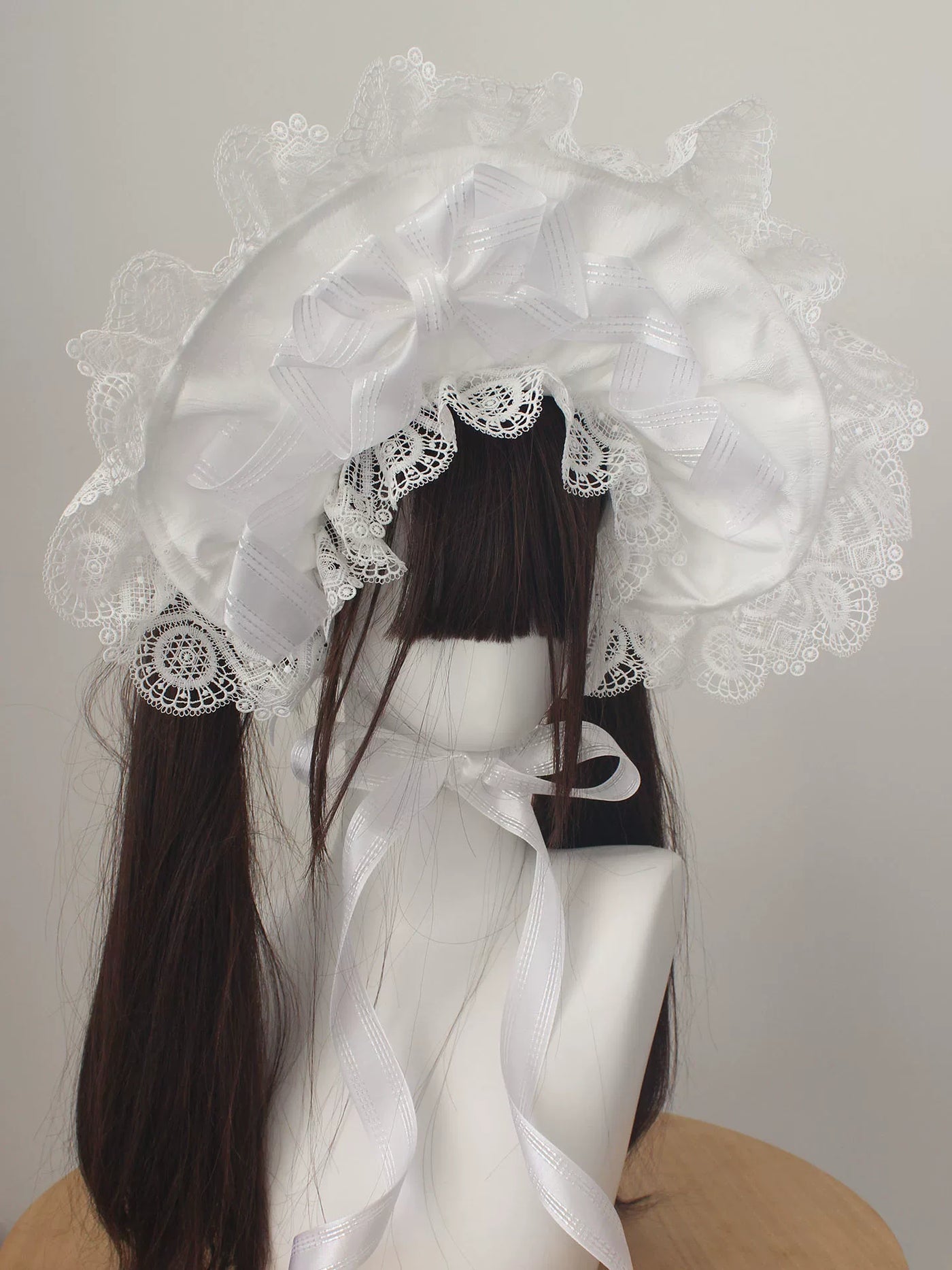 Deer Girl Handmade - Lace Veil Collection - Top Hats, KC, Arm Sleeves, Hanamaru, Headbands and Bonnets with Tulle