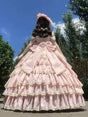 Style court rose + jupon / S