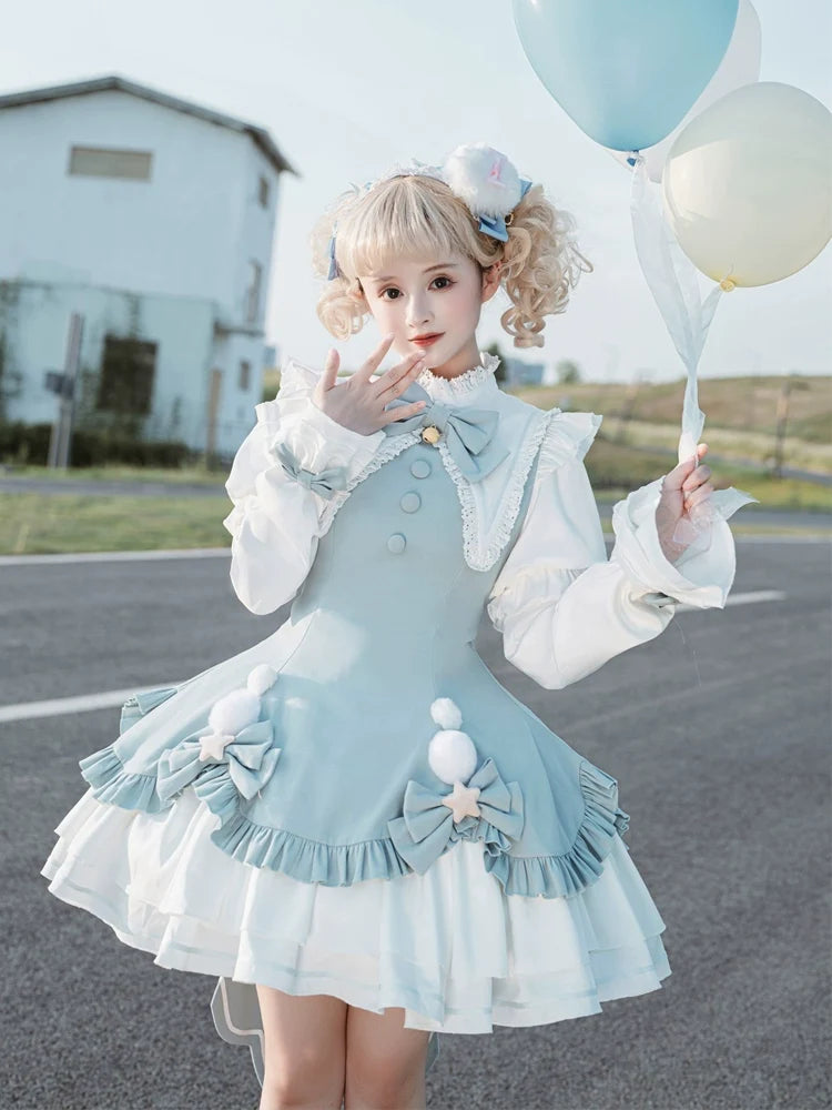 Your Princess - Magic Girl - Sweet Lolita Long Sleeve OP Christmas