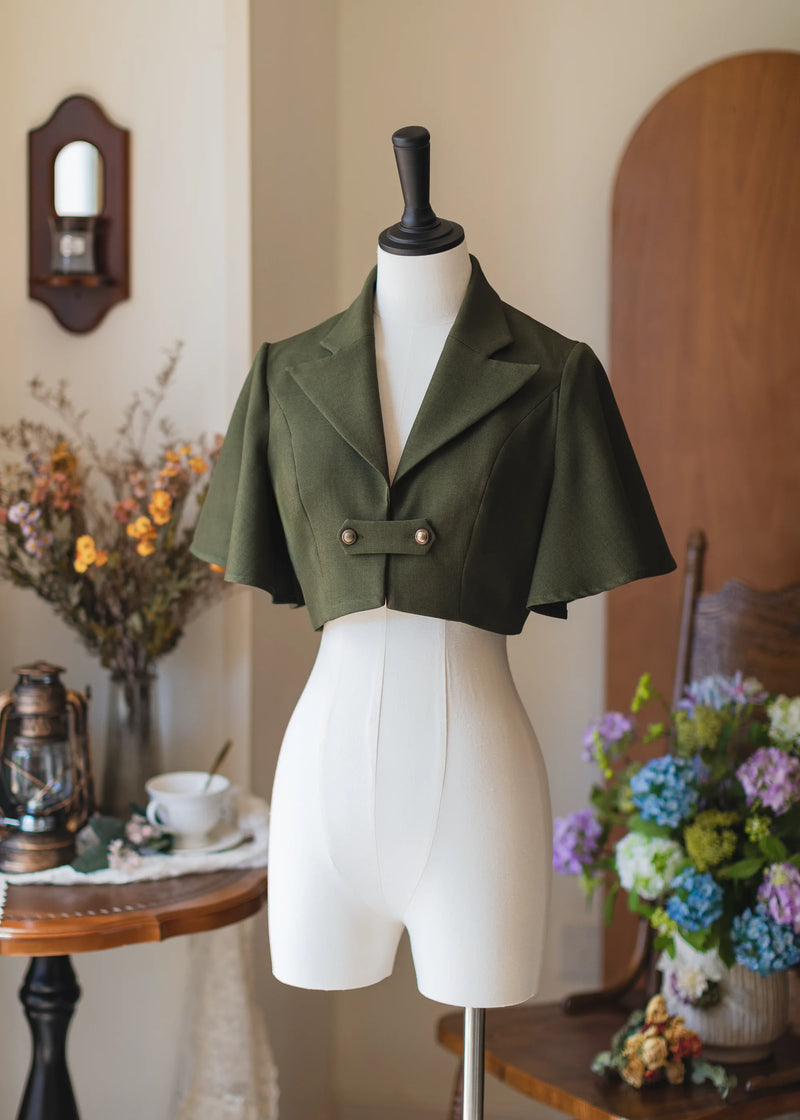 Forest Wardrobe - Forest Ode - Boned Halter Skirt, Jacket or Blouse - 10
