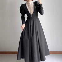 Nocturne Sister – Plus Size Gothic Lolita Separates - Separate-piece set: top + skirt / S