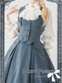 Misty Blue Waistcoat / Ready Stock / S