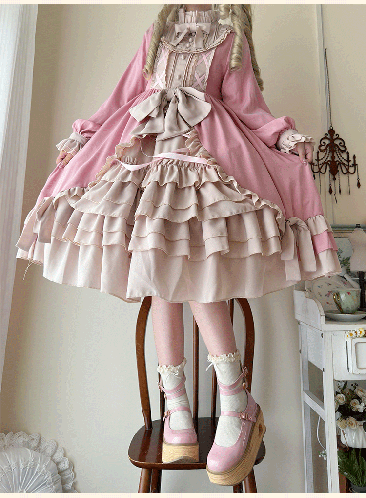 Niu Niu - Halloween Plus Size Lolita OP Dress - OP Dress