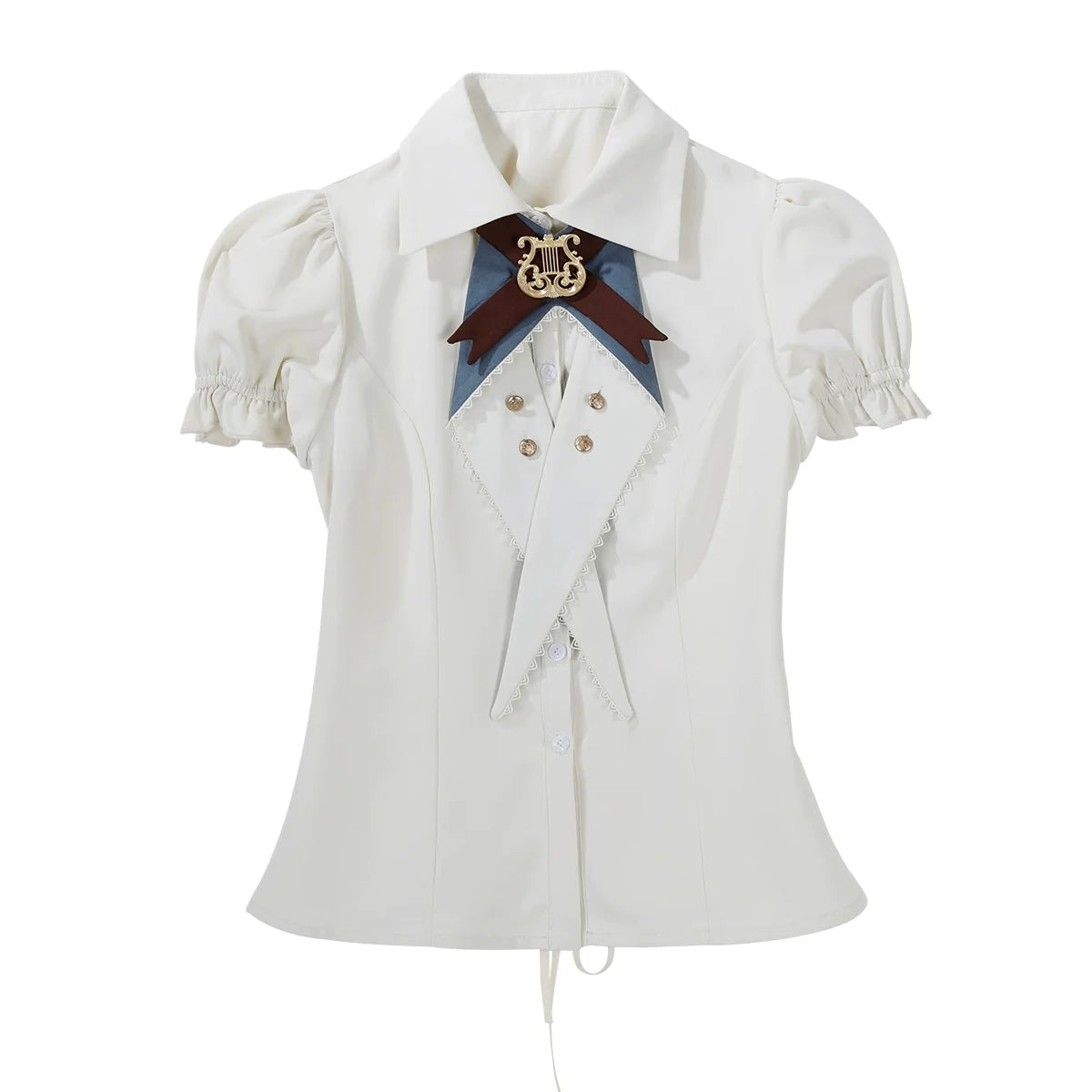 Your Princess - Fairyland Train Conductor - Three-piece Punk Lolita skirt suit with detachable collar bow