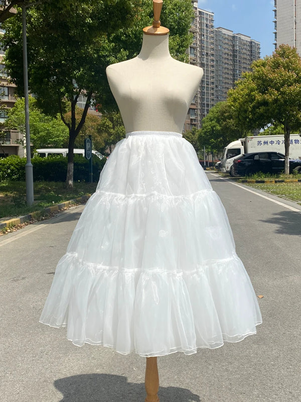 Floral Celebration - 70cm Multiple Volume Options 4-Layer Soft Tulle Petticoat - product image 1