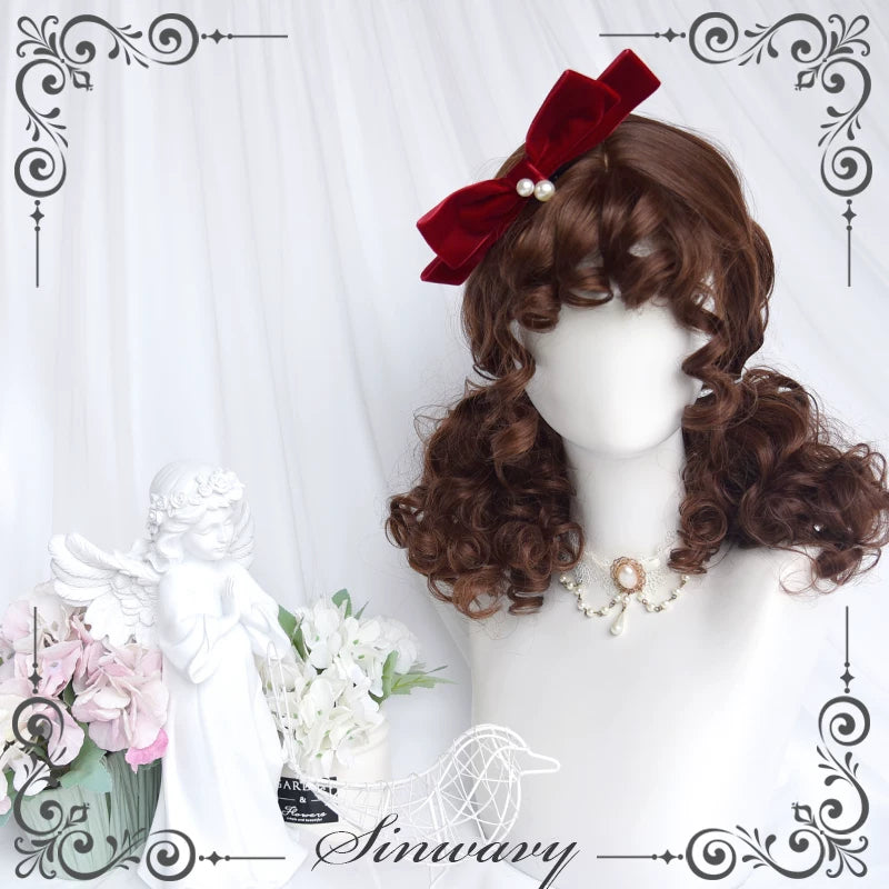 Sinwavy Cheese Bear caramel short curly wig - view 3