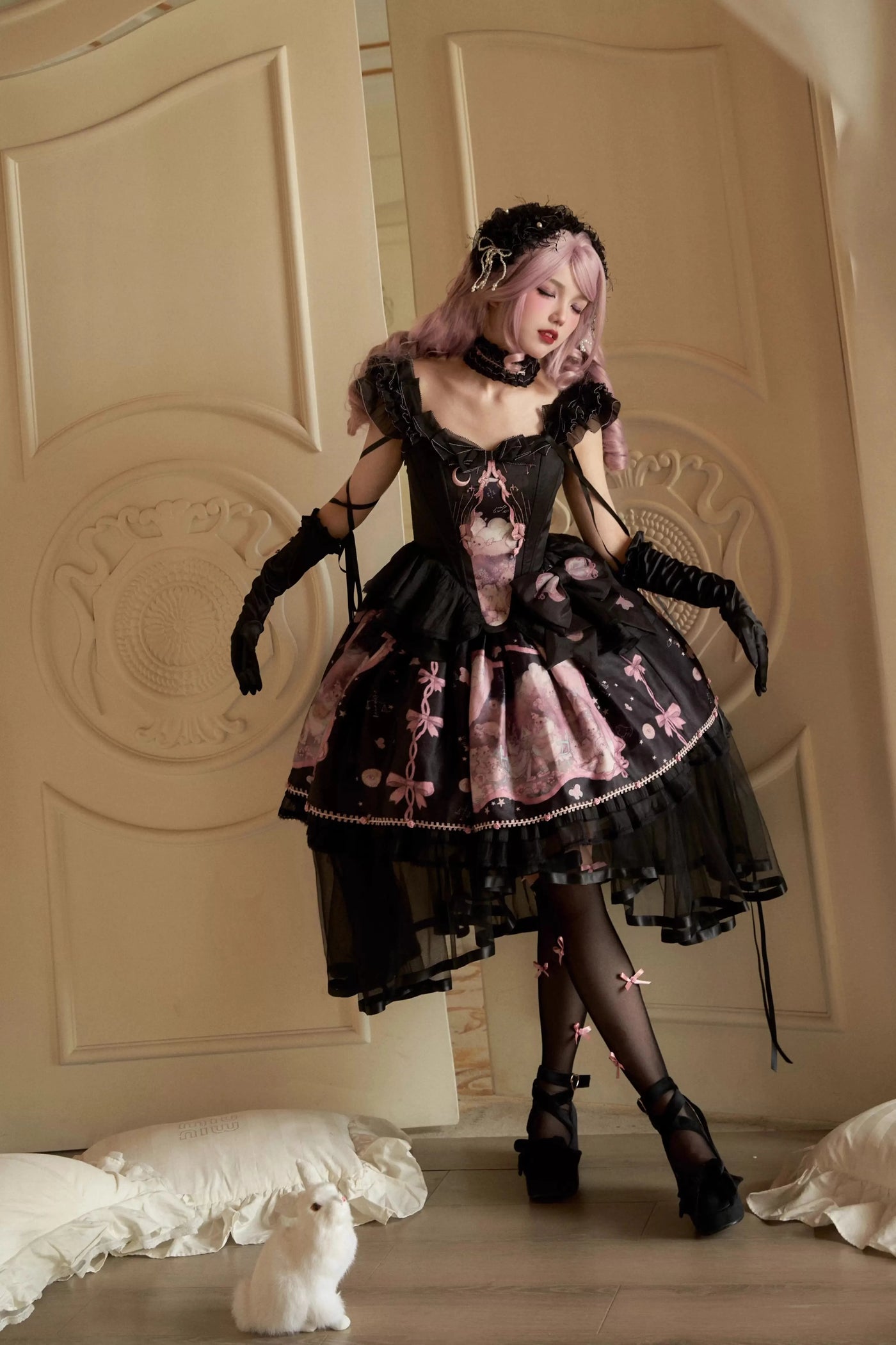 tonight - Lost Dreamland - Dreamcore Ballet Separates with Asymmetrical Vest and Skirt Options
